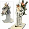 Platinum Elegance German Santa Figure