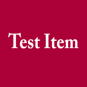 Test Item